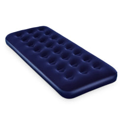 Bestway Double Single Flocked Camping Airbed Inflatable Mattress Blow Up Air Bed Pump - SINGLE