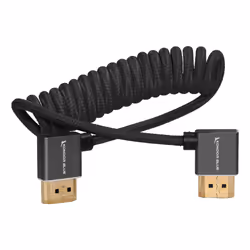 Kondor Blue KB-FHDMI-12RA-BK, 0.6 m, HDMI Type A (Standard), HDMI Type A (Standard), 3D, 18 Gbit/s, Black