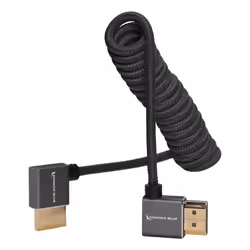 Kondor Blue KB-FHDMI-12RA-BK HDMI cable 0.6 m HDMI Type A (Standard) Black
