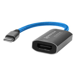 Kondor Blue KB-HDMI-USBC-CC video cable adapter HDMI Type A (Standard) USB Type-C Black, Blue