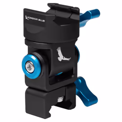 Kondor Blue KB-SMount-NN-Bk, Monitor mount, Black, Aluminium, 1/4-20", 360°, 32 mm