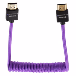 Kondor Blue KB-FHDMI-12-BK, 1.2 m, HDMI Type A (Standard), HDMI Type A (Standard), 3D, 18 Gbit/s, Purple