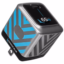 Kondor Blue KB-65PD-WCB, Indoor, AC, Black, Blue, Grey