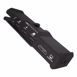 Kondor Blue KB-USBC-AHUB-BK interface hub USB Type-C 10000 Mbit/s Black - Additional view 4