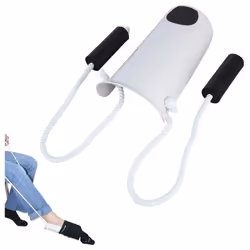 Sock Aid Wearing Assist Helper Device, Slider with Luxury Foam Handles, for Pregnant Women, Disabled, Diabetic, Sock Helper