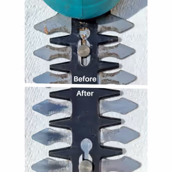 Cutting Edge - Cleans, Lubricates & Sharpens Cordless, Electric and Petrol Hedge Trimmers - Restore, Don't Replace