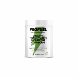 PROFUEL Creatine, L-Carnitine & Cordyceps Powder - 240g - Increase Strength & Performance - Gym Supplement for Men & Women