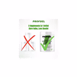 PROFUEL Creatine, L-Carnitine & Cordyceps Powder - 240g - Increase Strength & Performance - Gym Supplement for Men & Women