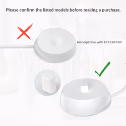 Replacement for Oral B Toothbrush Charger UK Compatible with Oral B Braun Toothbrush Charger Oral B for Model 3708 3710 3756 3764 3765 3766 3767 3771