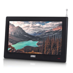 August DA100D 10" Portable TV Freeview TV - Caravan TV, Camper Van TV, HGV TV