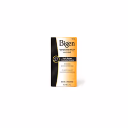 Bigen Powder Permanent Hair Color 57 Dark Brown 6g- With Easy & Speedy Application - No Ammonia( Pack of 6)