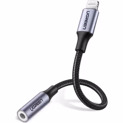 Lightning to 3.5mm Headphone Jack Adapter MFi TRRS Aux Earphone Audio Mic Cable Compatible with iPhone 12 Pro Max 12 Mini 11 ...