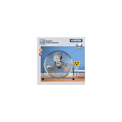 Status Floor Fan | 16 Inch Portable Fan | 3 Speed Adjustable Angle Fan | Chrome | S16CFLOORFAN1PKB [Energy Class A]