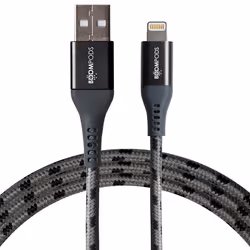 Boompods TCAAGR, 1.5 m, USB A, Lightning, Male, Male, Graphite