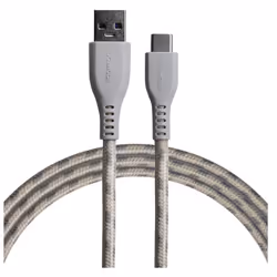 Boompods Tide, 1.5 m, USB A, USB C, Titanium
