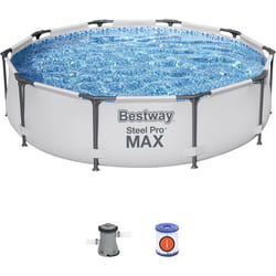 Bestway Steel Pro Frame Swimming Pool with Pump - 10 feet x 30 inch