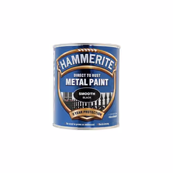 Hammerite 5092966 750ml Direct To Rust Metal Paint Smooth - Black