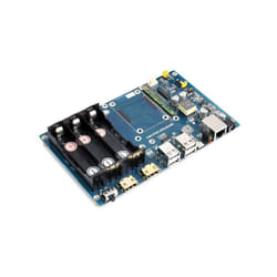 Waveshare PoE UPS Base Board for Raspberry Pi CM4, Gigabit Ethernet, Dual HDMI, Quad USB2.0