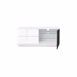 MDA Gallus Ultra Gloss White TV Cabinet For 55 inch TV s
