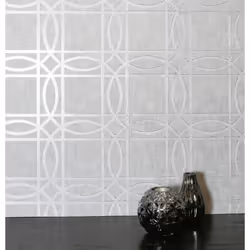 Arthouse Geometric Trellis Metallic Geo Square Foil Non-Woven Flat Surface Wallpaper 903203