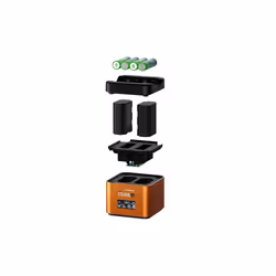 Hahnel ProCube2 Sony battery charger Action sport camera battery AC, Cigar lighter - Additional view 4
