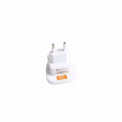 Hahnel EU Socket Travel Adapter (2 pole) European Visitor Wall Plug CHLEUAD
