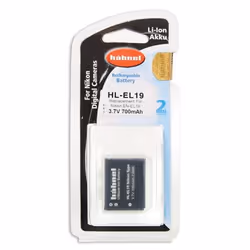 Hahnel HL-EL19, 700 mAh, 3.7 V, Lithium-Ion (Li-Ion)