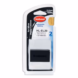Hahnel HL-EL20, 880 mAh, 7.2 V, Lithium-Ion (Li-Ion)
