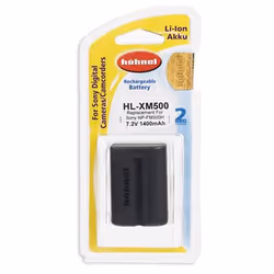 Hahnel HL-XM500, 1500 mAh, 7.2 V, Lithium-Ion (Li-Ion)
