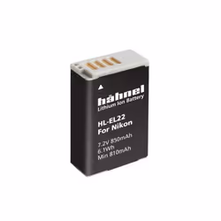 Hahnel EN-EL22 850mAh 7.2V HL-EL22 Battery for Nikon Digital Camera