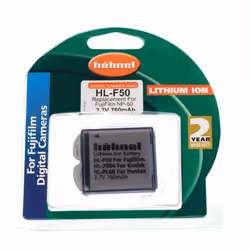 Hahnel HL-F50 for Fujifilm Digital Camera Lithium-Ion (Li-Ion) 800 mAh