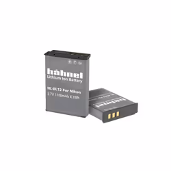 Hahnel HL-EL12, Nikon, 1100 mAh, 3.7 V, Lithium-Ion (Li-Ion)