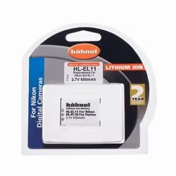 Hahnel HL-EL11 for Nikon Digital Camera Lithium-Ion (Li-Ion) 650 mAh - Additional view 2