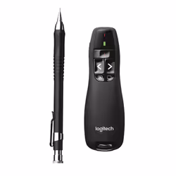 Logitech R400 wireless presenter RF Black - Additional view 5