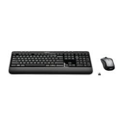 Logitech MK520 keyboard Mouse included Universal RF Wireless QWERTY Nordic Black