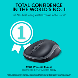 Logitech Wireless Mouse M185 - Additional view 6