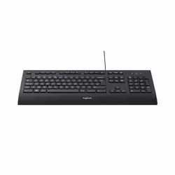 Logitech Keyboard K280e for Business, Full-size (100%), Wired, USB, QWERTY, Black
