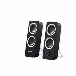 Logitech Z200 Stereo Speakers, 2.0 channels, Wired, 5 W, 120 - 20000 Hz, Black