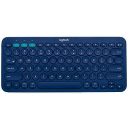 Logitech K380 keyboard Office Bluetooth QWERTY Turkish Blue