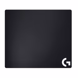 Logitech G G640 Large Cloth Gaming Mouse Pad, Black, Monochromatic, Fabric, Rubber, Gaming mouse pad