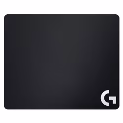 Logitech G G240 Cloth Gaming Mouse Pad, Black, Monochromatic, Fabric, Rubber, Gaming mouse pad