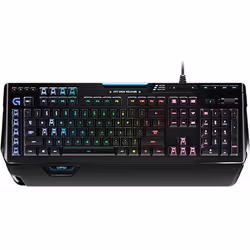 Logitech G G910 Orion Spectrum RGB Mechanical Gaming Keyboard, Wired, USB, Mechanical, QWERTY, RGB LED, Black