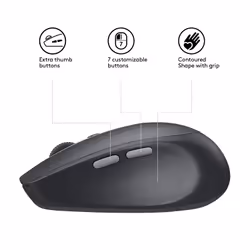 Logitech Wireless Mouse M590 Multi-Device Silent - Additional view 5