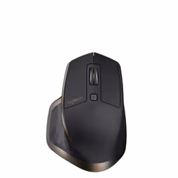 Logitech MX Master Wireless Mouse, Right-hand, Laser, RF Wireless + Bluetooth, 1000 DPI, Black, Bronze