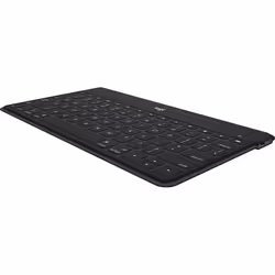 Logitech Keys-To-Go, QWERTY, Danish, Finnish, Nordic, Swedish, 1.7 cm, 1.2 mm, Any brand, Black