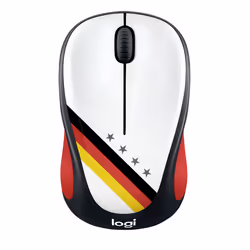 Logitech M238 Fan Collection - Wireless Mouse, Ambidextrous, Optical, RF Wireless, 1000 DPI, Multicolour