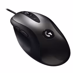 Logitech G G MX518 Gaming Mouse, Right-hand, USB Type-A, 16000 DPI, Black, Grey