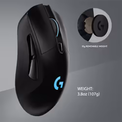 Logitech G G703 LIGHTSPEED Wireless Gaming Mouse with HERO 25K Sensor - Additional view 4