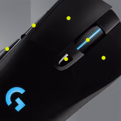 Logitech G G703 LIGHTSPEED Wireless Gaming Mouse with HERO 25K Sensor - Additional view 5