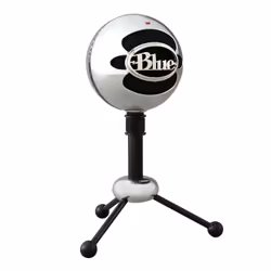 Blue Microphones Blue Snowball USB Microphone, Table microphone, -10 dB, 40 - 18000 Hz, 16 bit, 44.1 kHz, Cardioid/Omnidirect ...